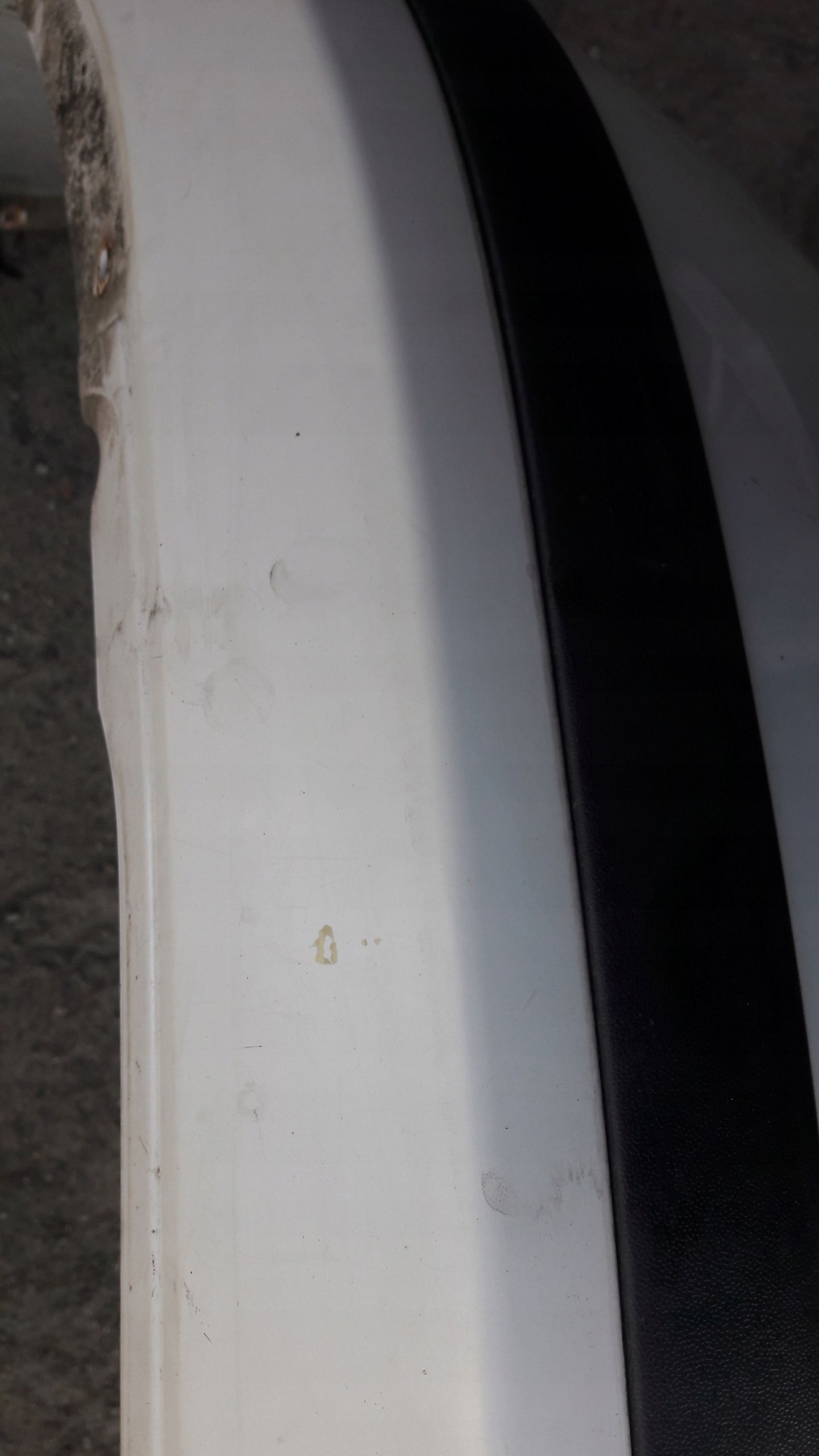 Skoda Fabia i Zderzak tył Kombi biały