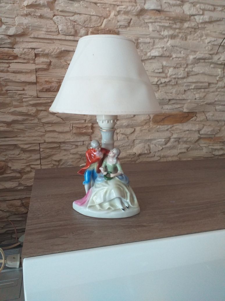 Lampa porcelanowa