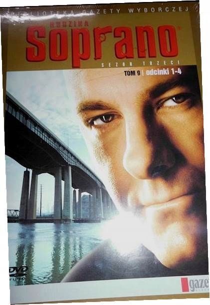Serial Rodzina Soprano Sezon 3 Odc.1-4 Płyta Dvd