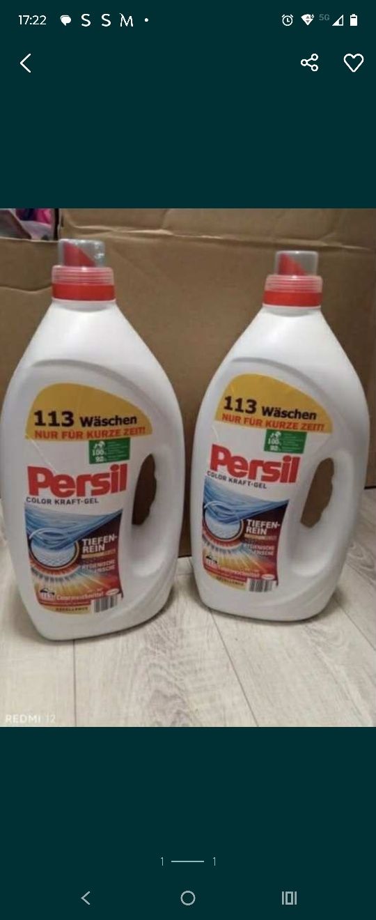 Persil żel do prania oryginalny kolor 5,65 l