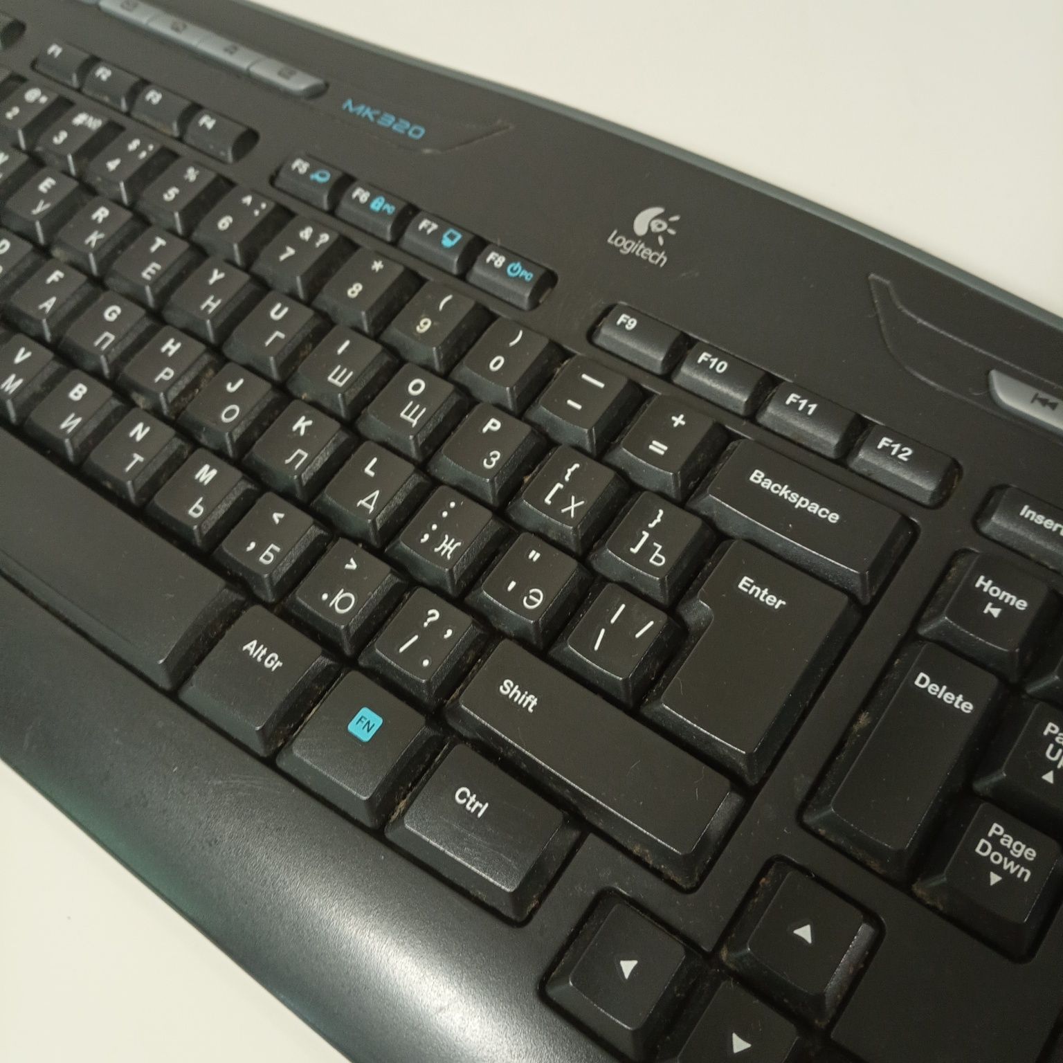 Клавіатура logitech, не працює