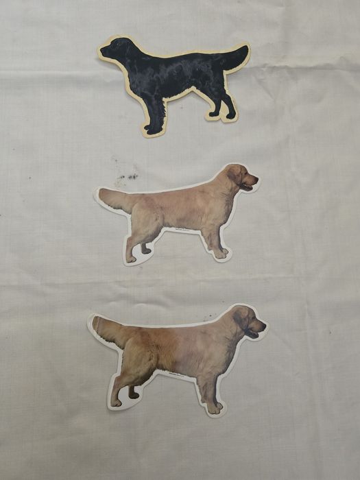 Autocolante de Caes (Cocker Golden Husky Alasca Boxer)