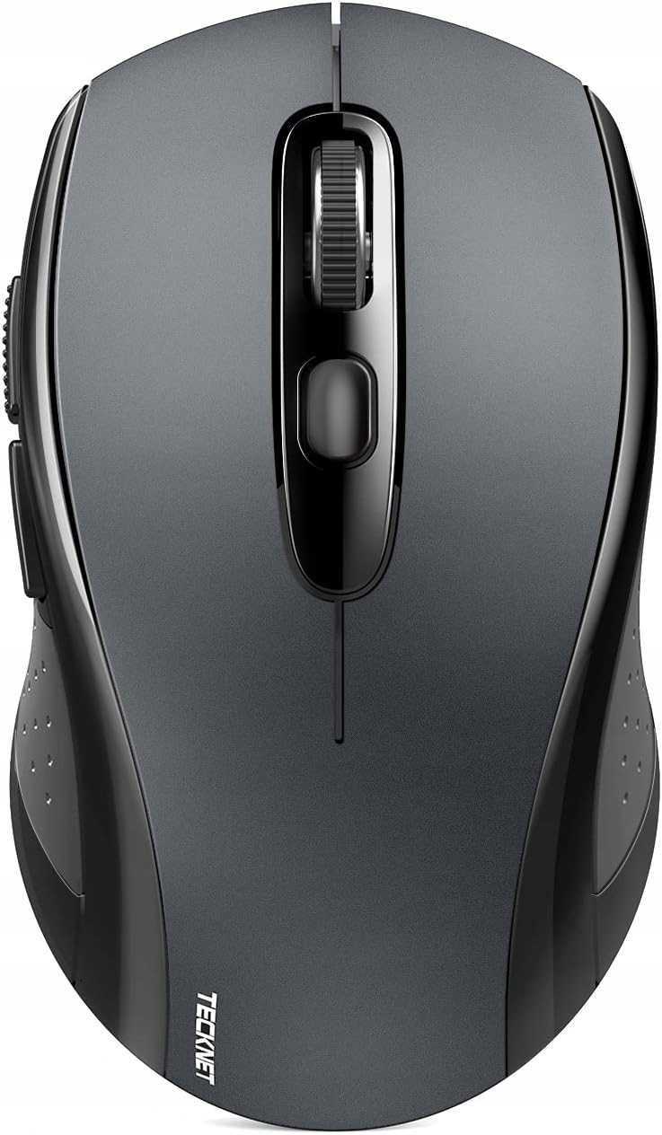 Mysz Bezprzewodowa Do Komputera 2.4Ghz/Bluetooth Szara