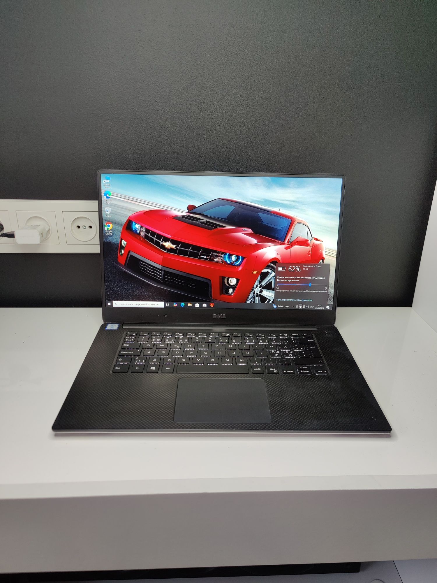 Ноутбук dell precision 5520 / i7 7820hq/16 гб/SSD 256/quadro m1200 4гб