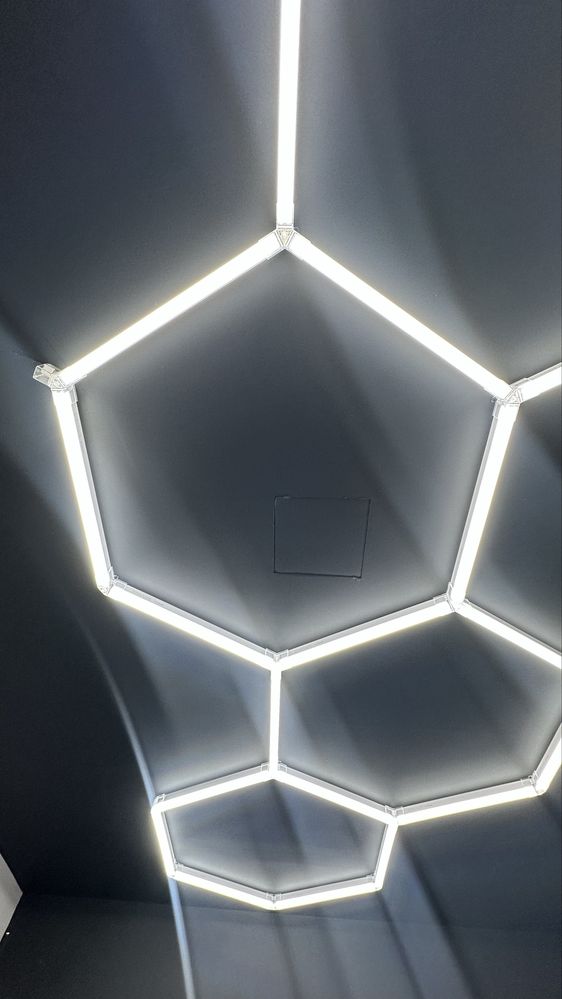 Luz Led hexagonal