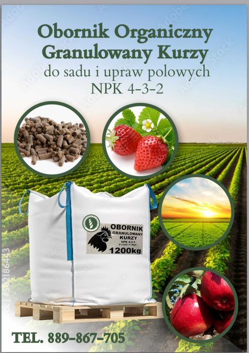 Obornik kurzy granulowany Ekologia