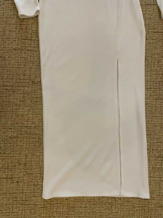 Сукня максі плаття платьє в рубчик трикотаж