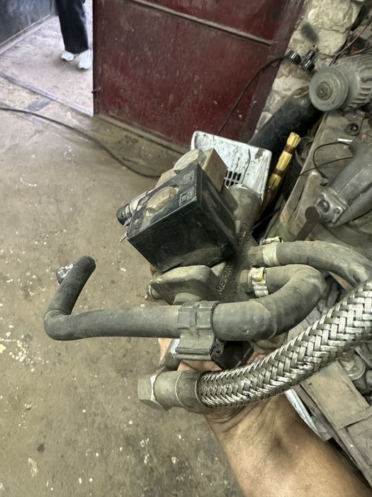 Газовая установка метан с фиат добло 1.6