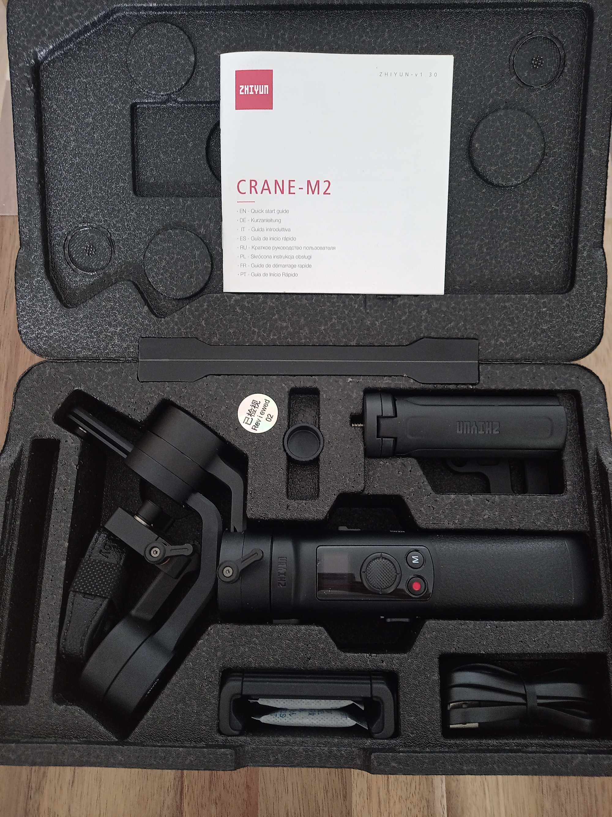 Zhiyun Crane M2 NEW / Novo gimbal 3-axis – estabilizador 3 eixos