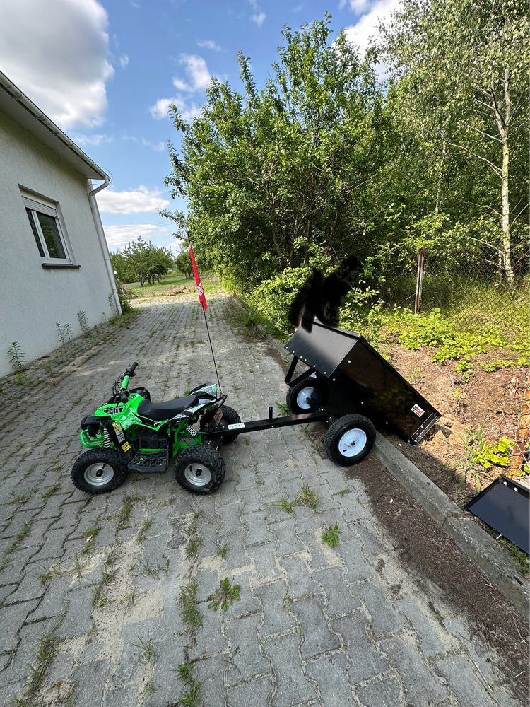 Nowa Przyczepka do quada i kosiarki kiper 225 kg