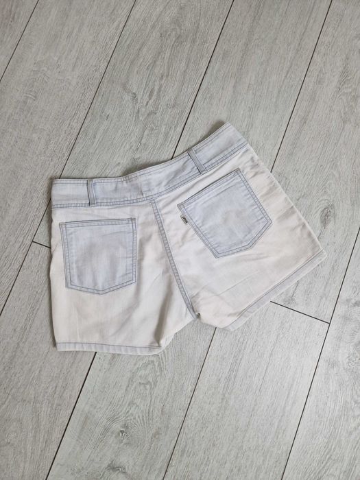 Omat jeansowe dżinsowe krótkie spodenki szorty jasnoniebieskie M