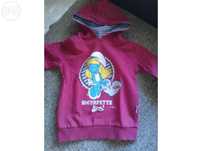 Sweatshirt dos Smurfs tamanho 4/5