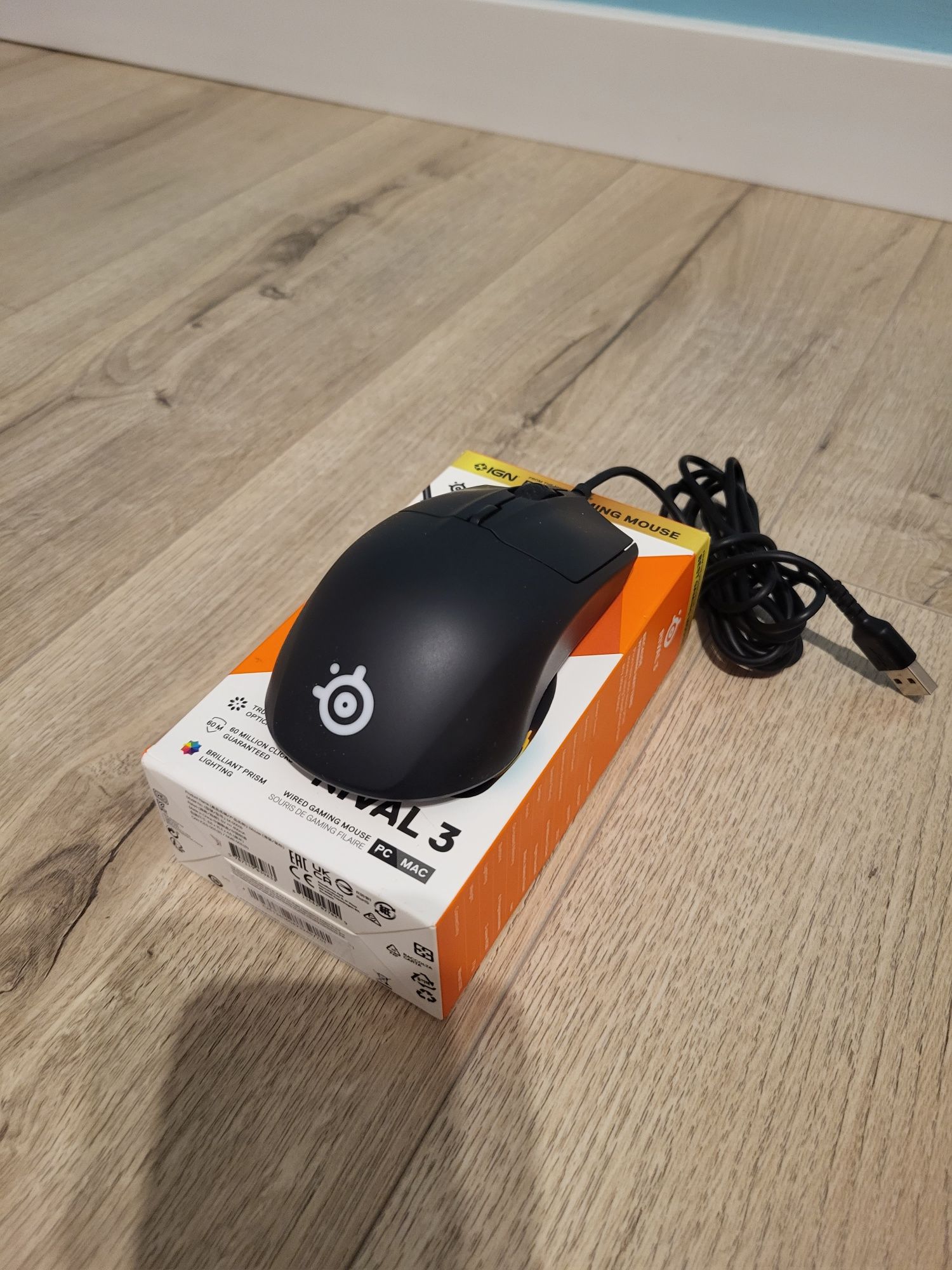 Myszka Steelseries rival 3