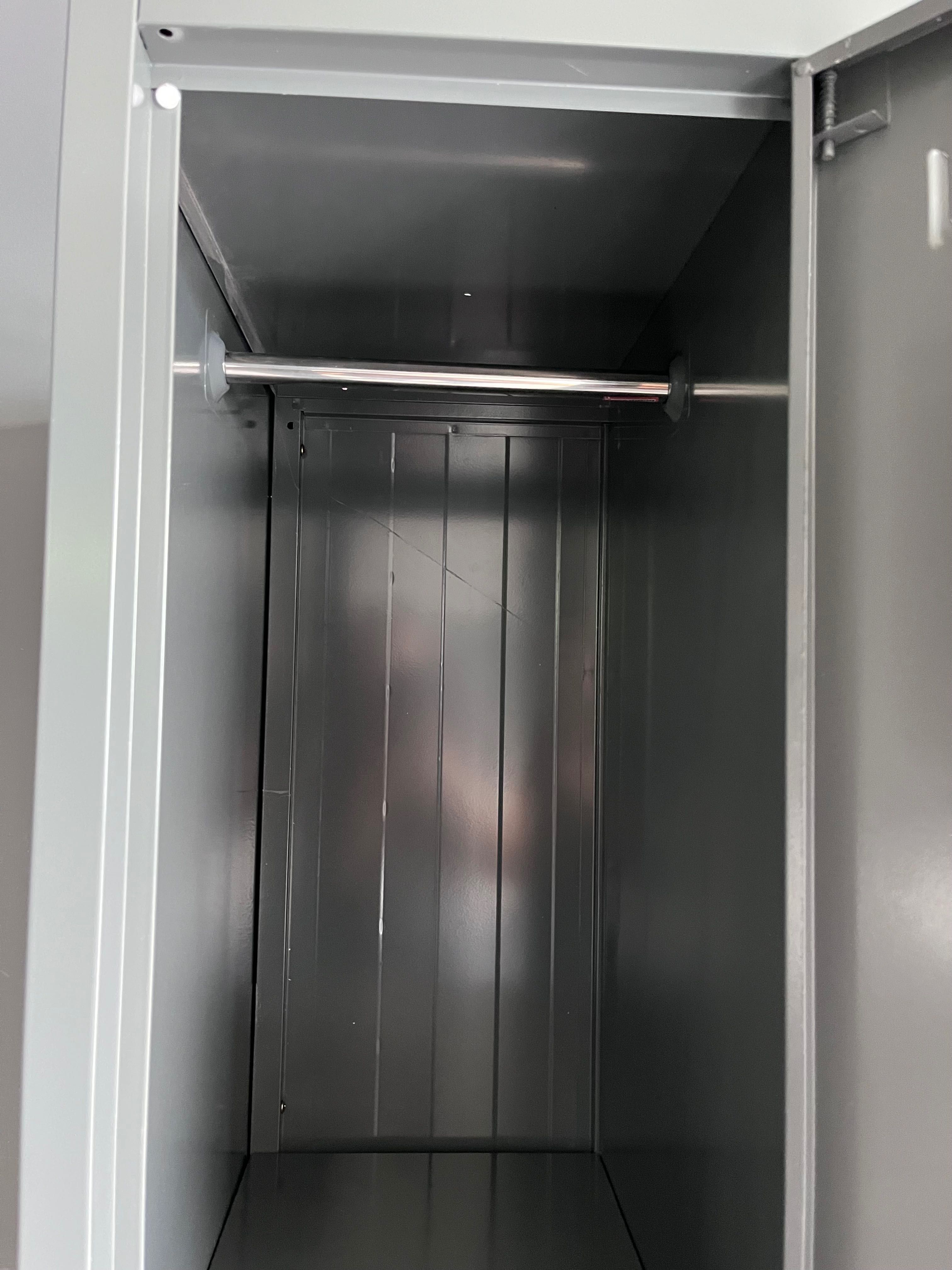 6x szafa ubraniowa pracownicza BHP 3 drzwiowa metalowa zaplecze W