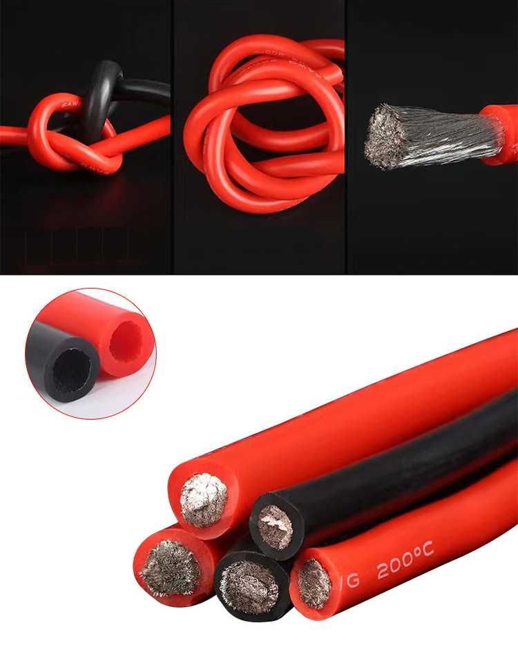 Кабель 4 AWG 6 AWG 12 AWG М'який силіконовий провід