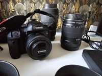 Canon 760D como nova com 2 lentes. 2500cliques +-