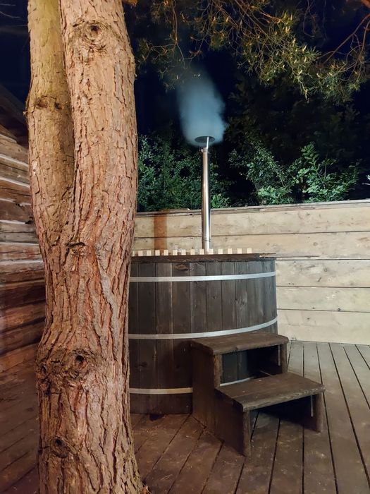 SIEDLISKO na wyłączność!! dwa DOMKI do 12os. Sauna, balia BESKID NISKI