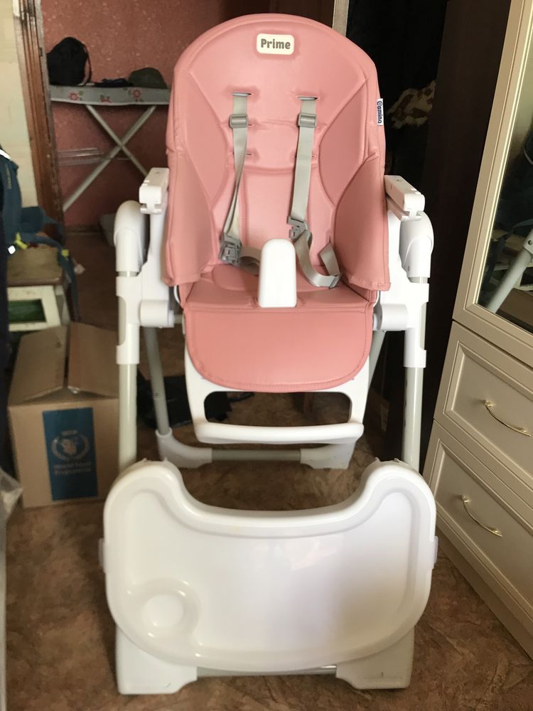 Стульчик для кормления El Camino ME 1038 PRIME Flamingo