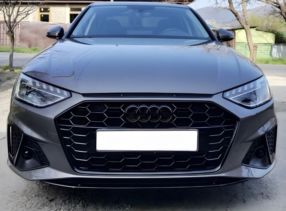 Бампер передний Audi A4 B9 2020 + в сборе S-Line новый ауди а4б9 грунт