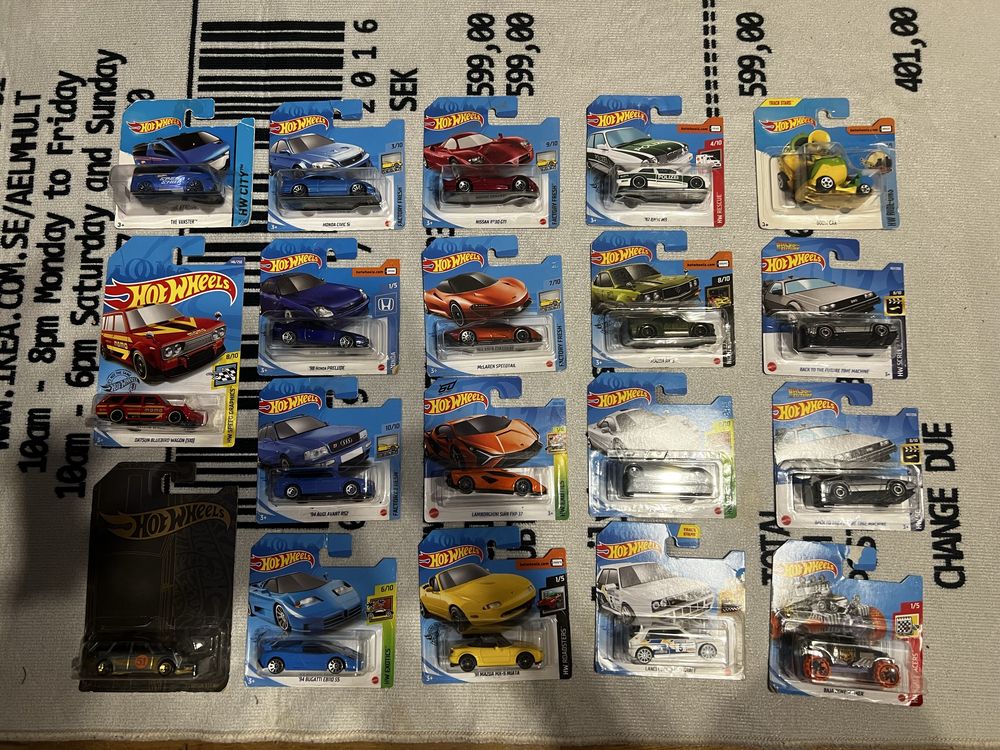 Zestaw hot wheels