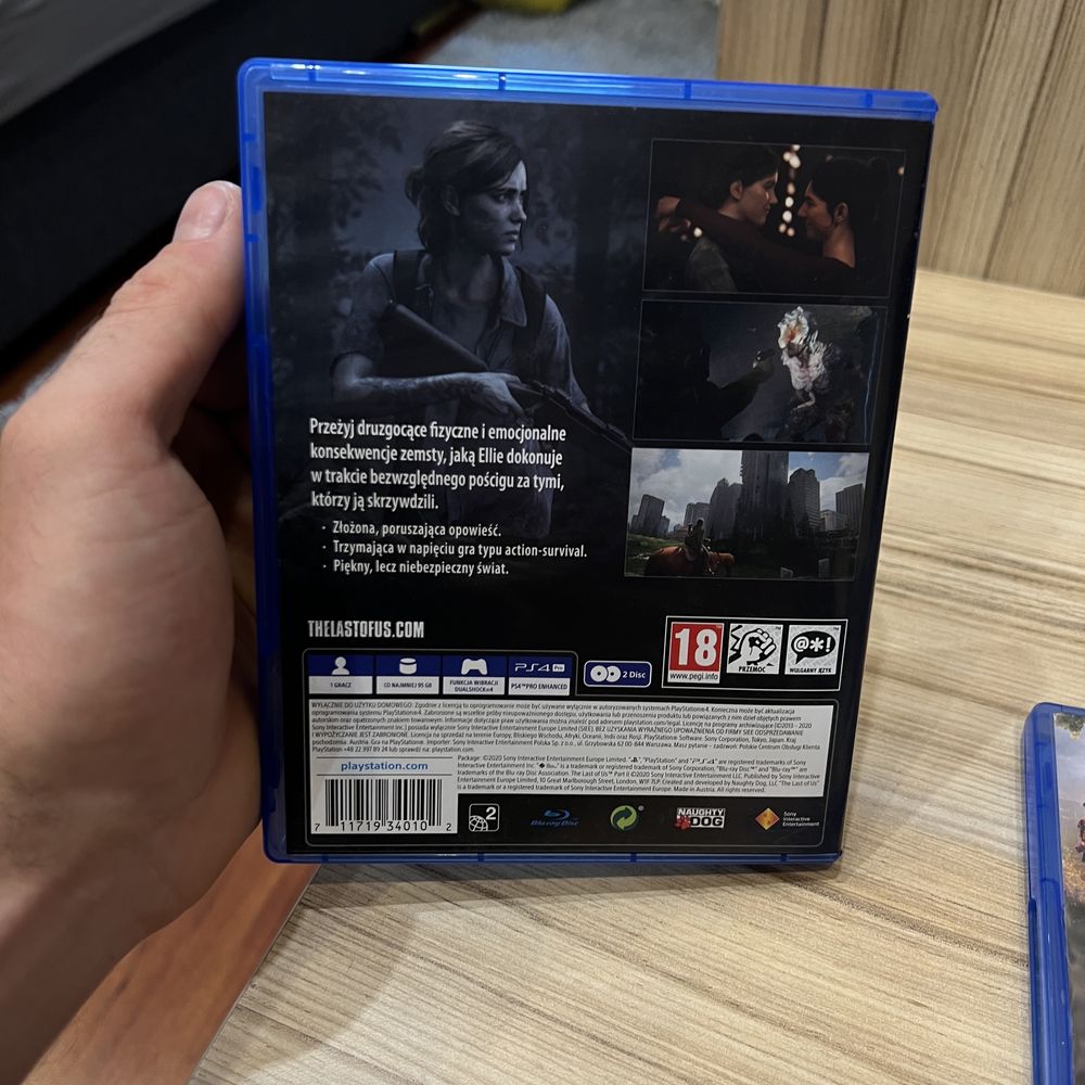The Last Of Us Part II 2 PS4 Jak Nowa PS5