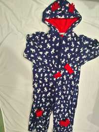 Коттоновая,фирменная пижамка-кигуруми на баечке