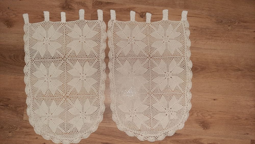 Firanki zazdrostki Na szydełku Cudo hand made! Polecam
