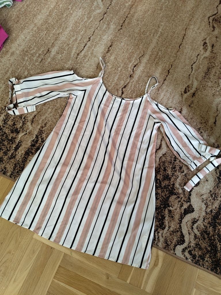 Sukienka w paski Boho