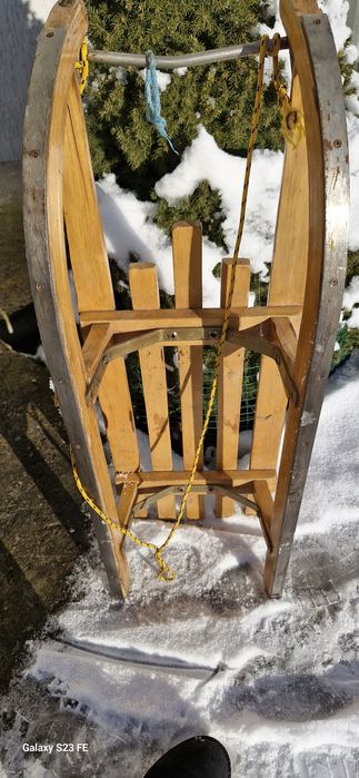 Санки дерев'яні срср