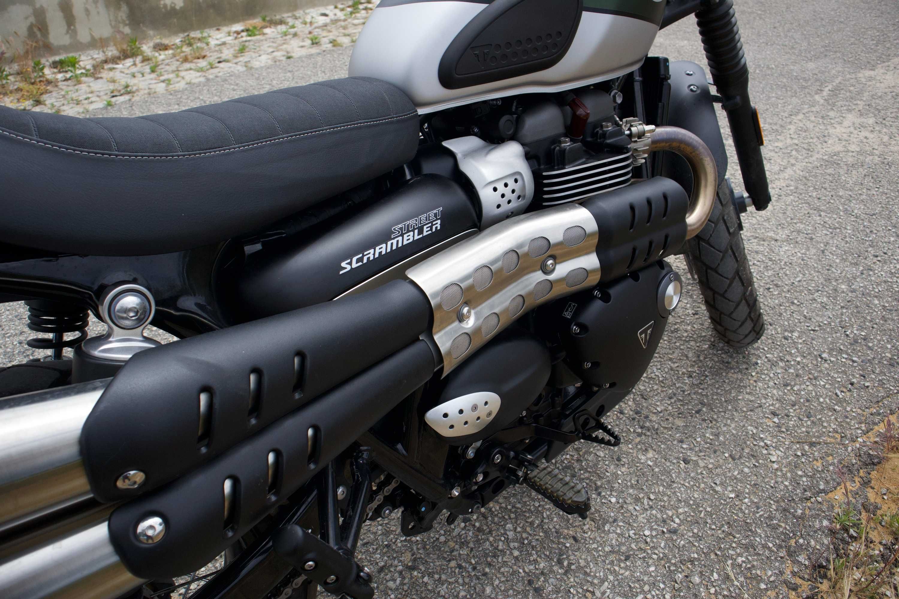 Moto Triumph Street Scrambler 900, estado NOVO
