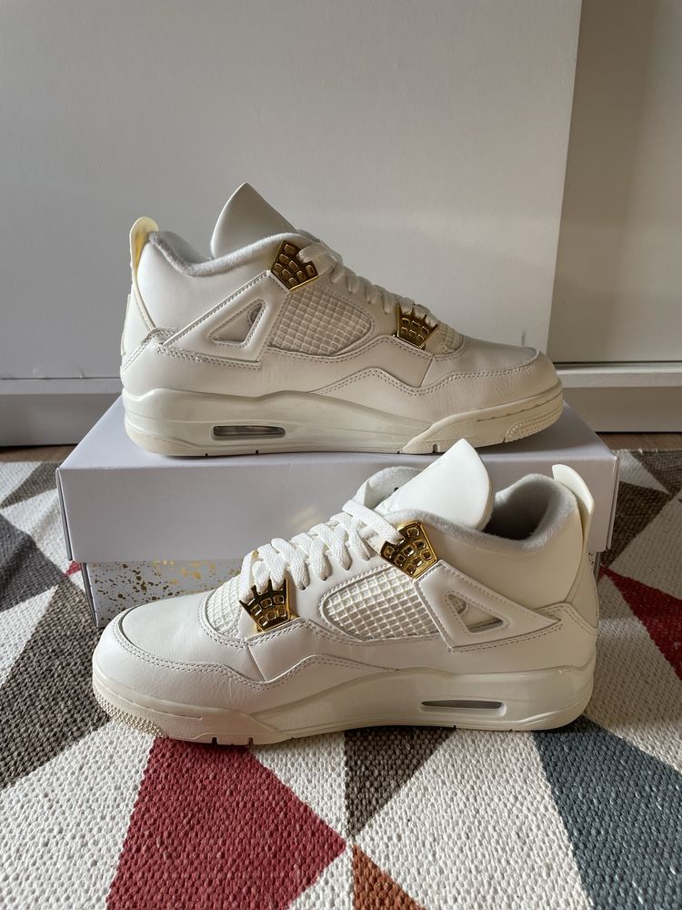 Air Jordan 4 Metallic Gold | 39;42;43