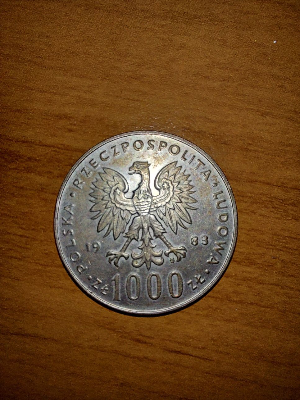 Moneta 1000 zł Jan Paweł II