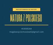 Korepetycje język polski MATURA