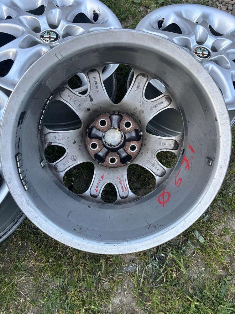 Оригінальні диски 5/98 r15 6.5j et41 fiat alfa romeo scudo foblo