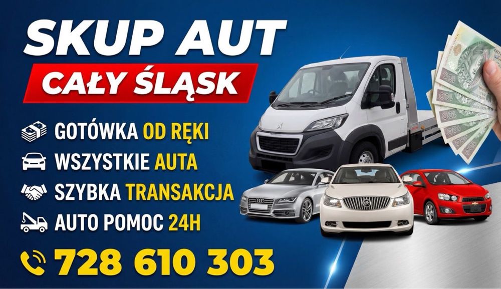 Skup aut Katowice i cały Śląsk – gotówka od ręki!