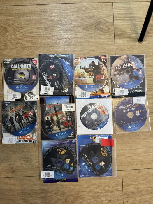 Диски без коробки. Playstation 4/5, ігри