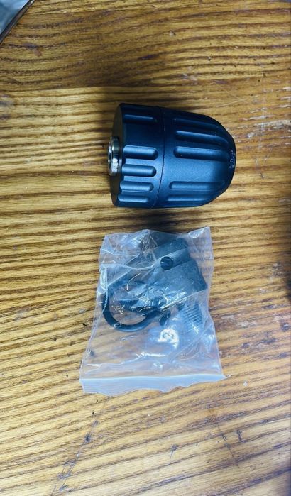 Перехідник з гайковерта на дрель адаптер свердлильного патрону 1/4 1/2