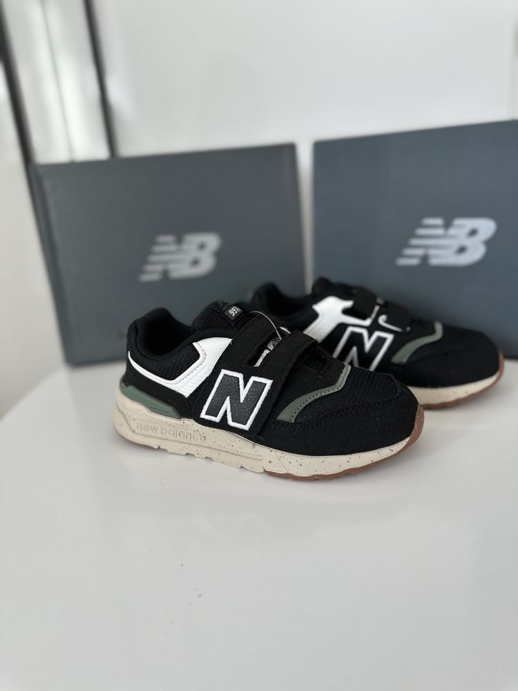 Чорні кросівки New Balance 997 H kids 27 28 29 30 31 32 33 34
