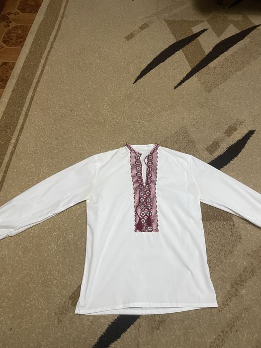 Сорочка вишиванка на хлопчика 10-11 років