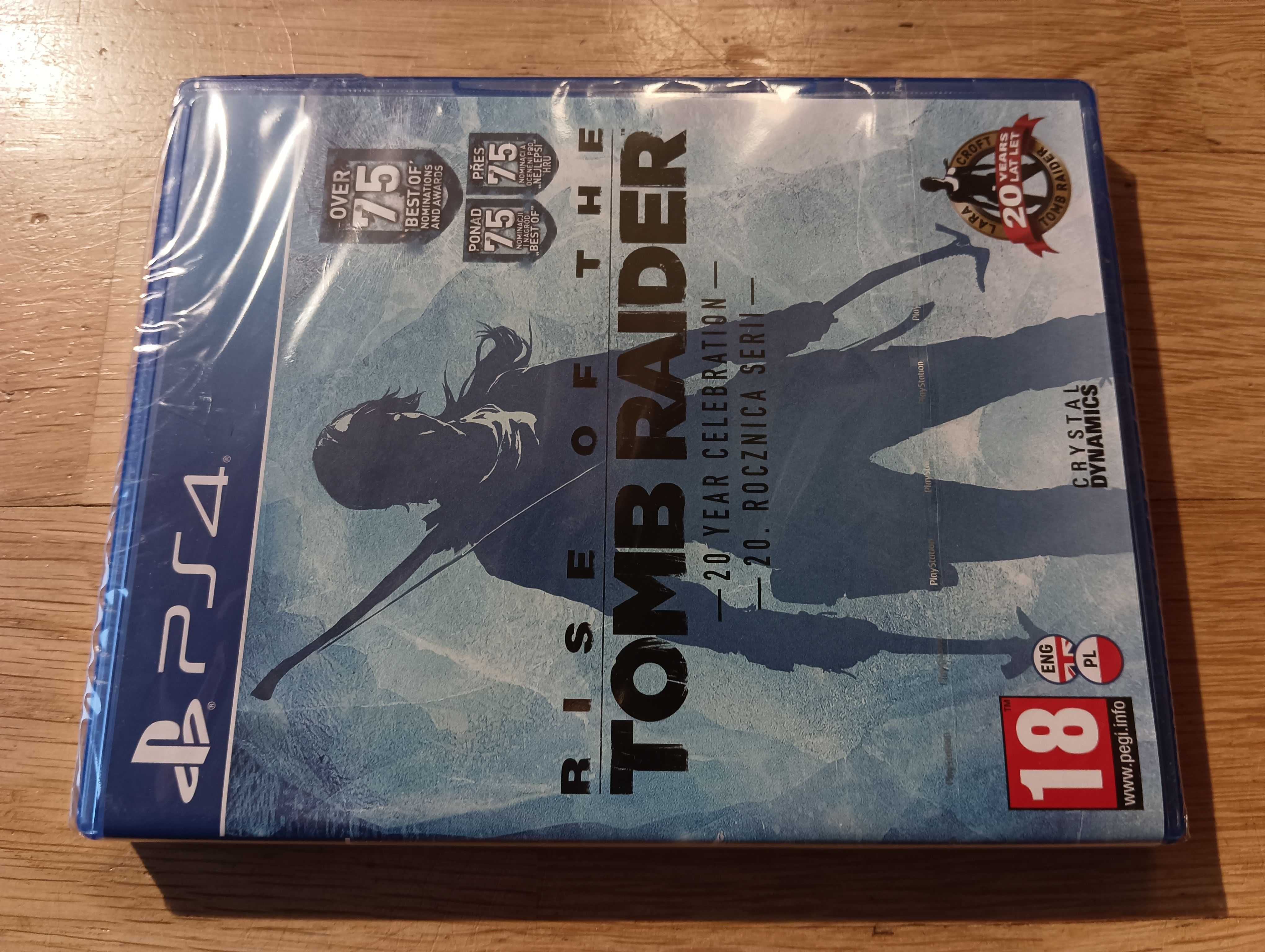 Rise of the Tomb Raider PS4 na Playstation 4 PL (nowa w folii)