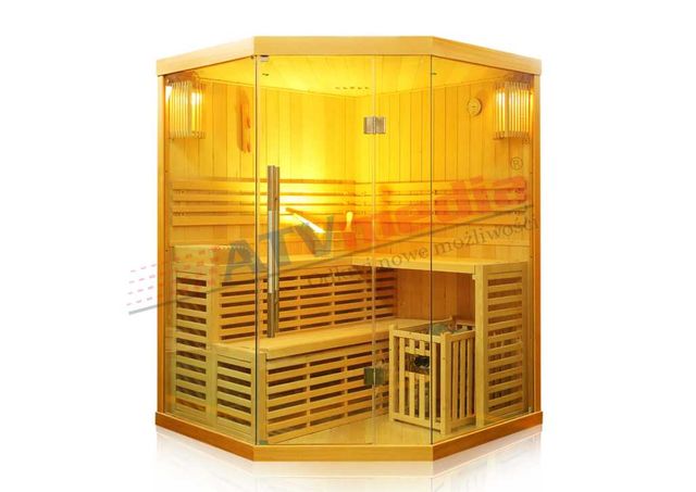 Sauna Fińska Sucha Premium 350 - Piec Harvia