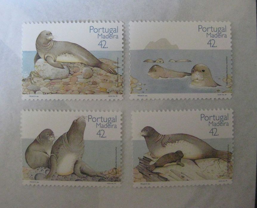 Série 2141 / 2144 Proteção da Natureza Açores - 1993