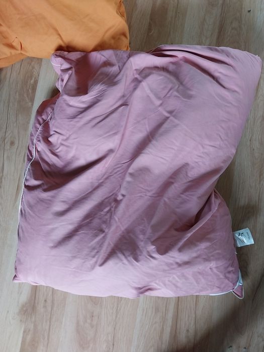 3 poduszki i kołdra z pierzem ok.11kg razem