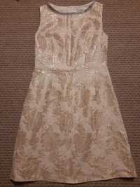 Sukienka złota Monnari r. 38 (M)