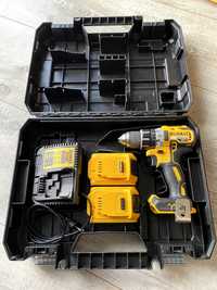 DeWalt DCD791 wkrętarka, walizka, ładowarka, 2x Aku 5Ah