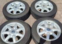 Felgi Aluminiowe Oryg. Vw Polo Golf II Golf III 14 Cali 6Jx14 Et45 4x100
