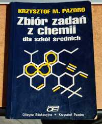 Zbiór zadań z chemii dla szkół średnich Krzysztof Pazdro, Oficyna.