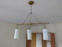Lampa sufitowa i 2 lampy stołowe nocne komplet
