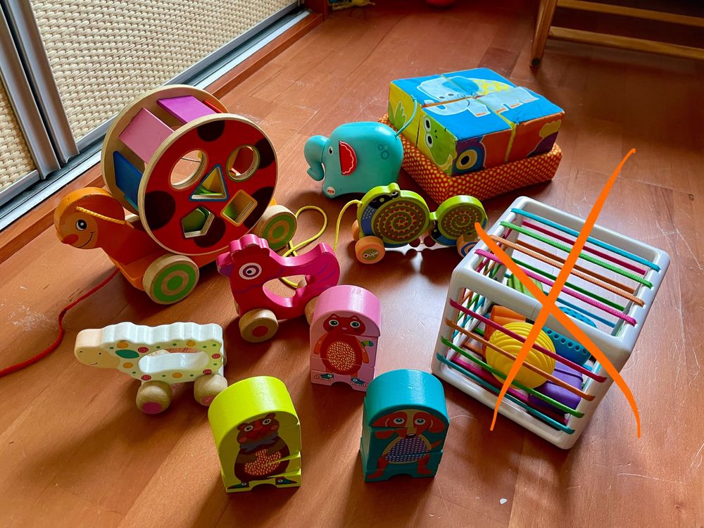 Zabawki edukacyjne dla malego dziecka