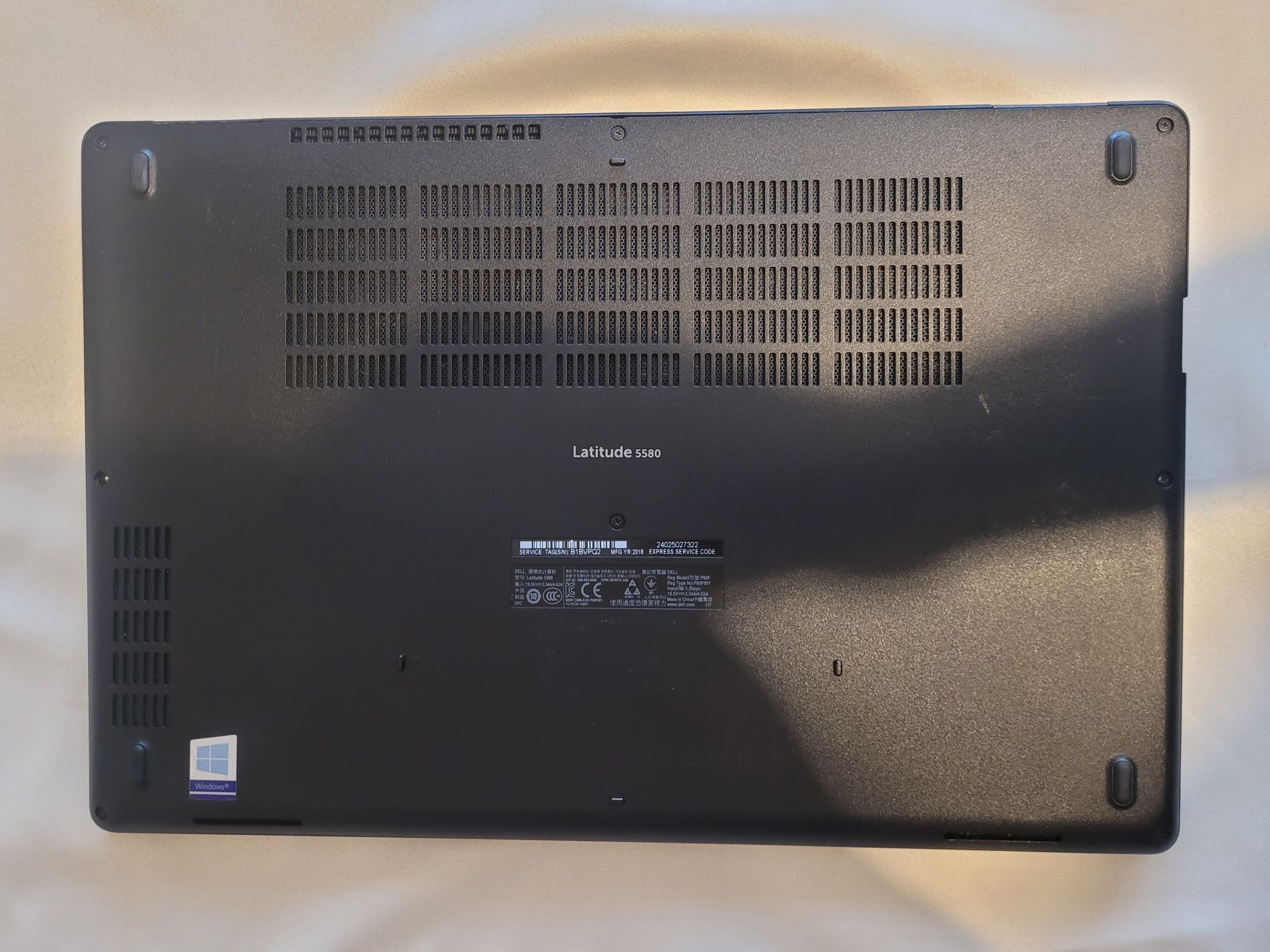 Dell 5580 i5-7200U CPU